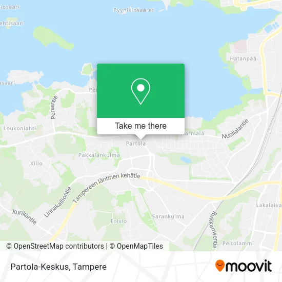 Partola-Keskus map