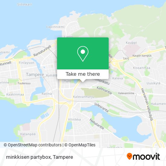 minkkisen partybox map