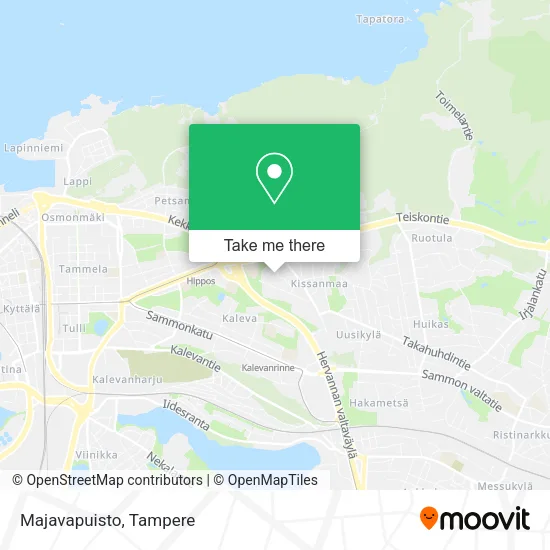 Majavapuisto map