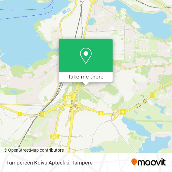 Tampereen Koivu Apteekki map