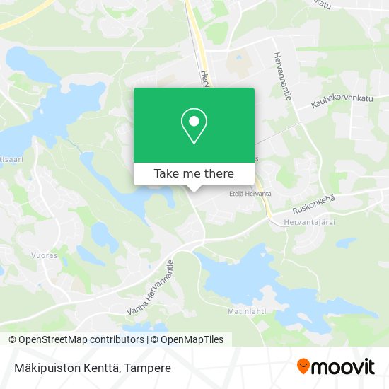 Mäkipuiston Kenttä map