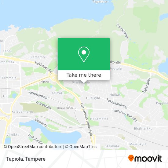 Tapiola map