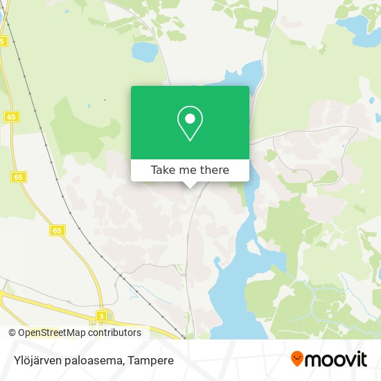Ylöjärven paloasema map