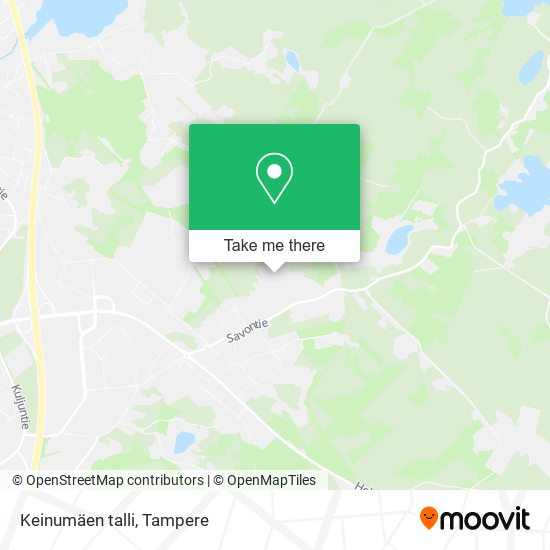 How to get to Keinumäen talli in Lempäälä by Bus?