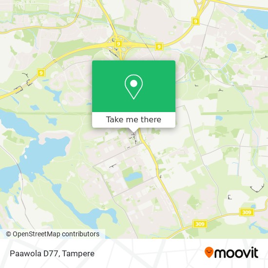 Paawola D77 map