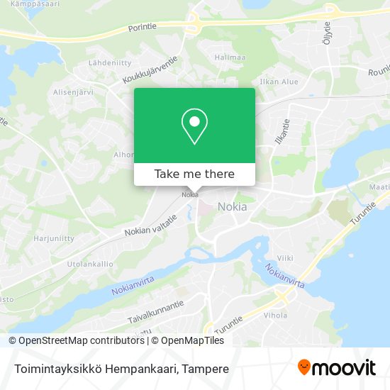 Toimintayksikkö Hempankaari map