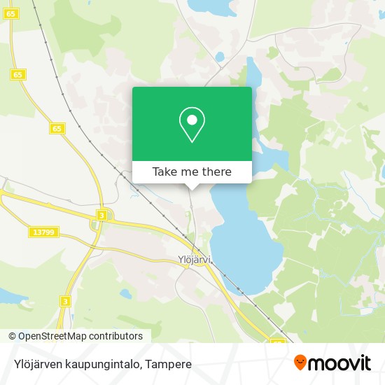 Ylöjärven kaupungintalo map