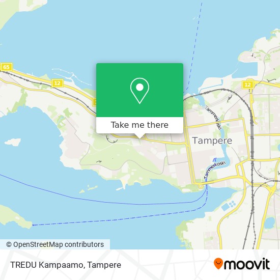 TREDU Kampaamo map