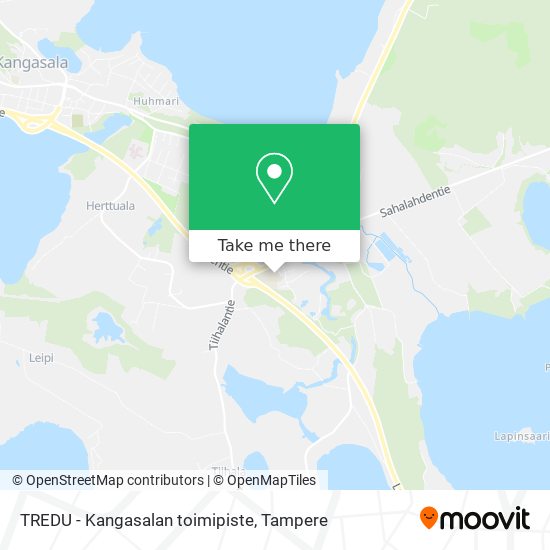 TREDU - Kangasalan toimipiste map