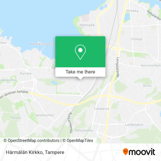 Härmälän Kirkko map