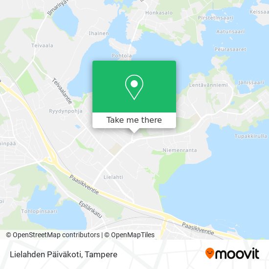 Lielahden Päiväkoti map