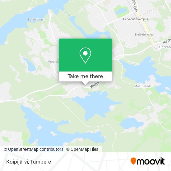 Koipijärvi map