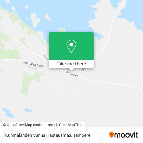 Kuhmalahden Vanha Hautausmaa map