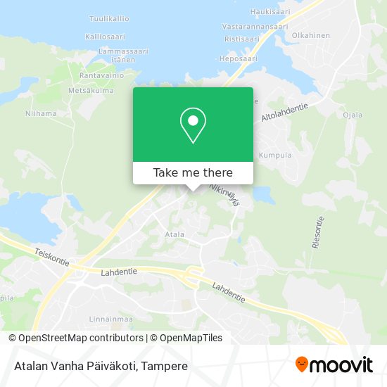 Atalan Vanha Päiväkoti map