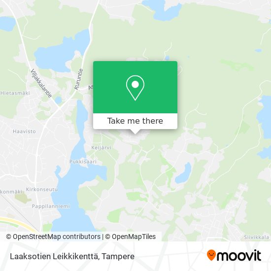 Laaksotien Leikkikenttä map