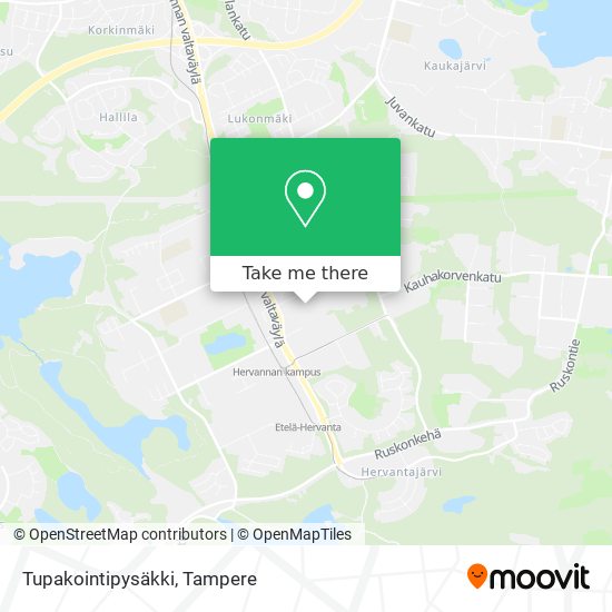 Tupakointipysäkki map