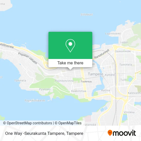 One Way Church Tampere map