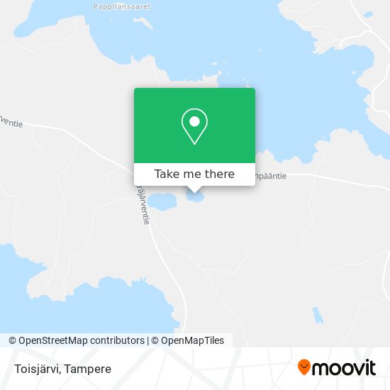 Toisjärvi map