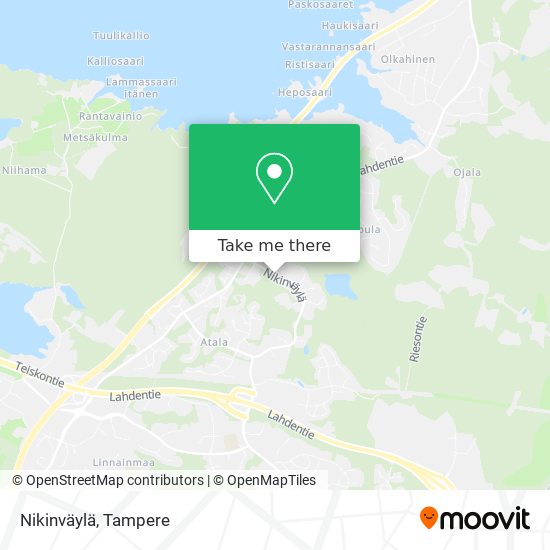 Nikinväylä map