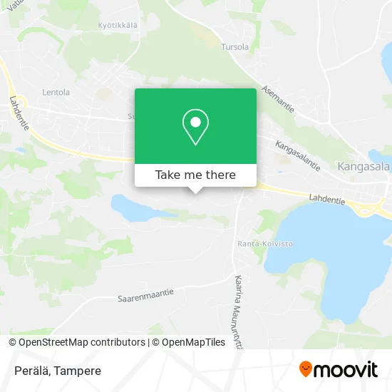 Perälä map