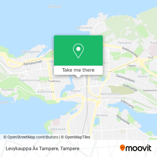 Levykauppa Äx Tampere map