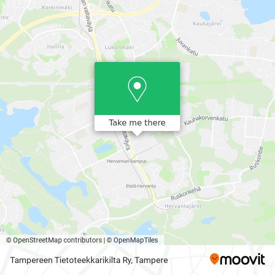 Tampereen Tietoteekkarikilta Ry map
