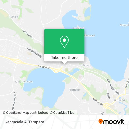 Kangasala A map