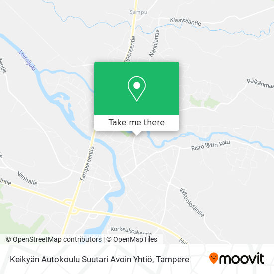Keikyän Autokoulu Suutari Avoin Yhtiö map