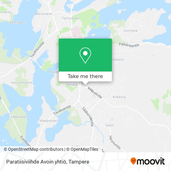 Paratiisiviihde Avoin yhtiö map