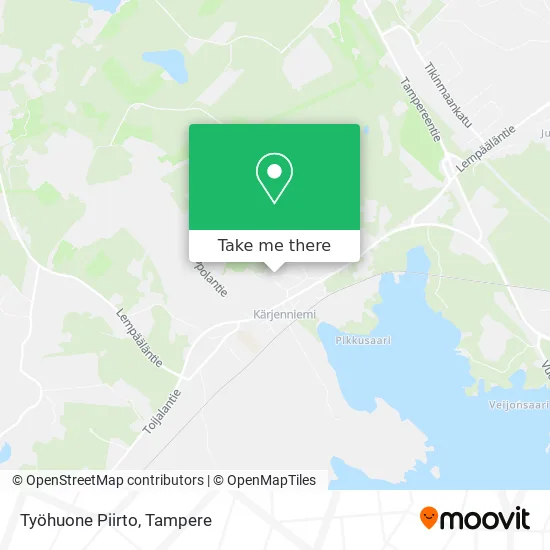 Työhuone Piirto map