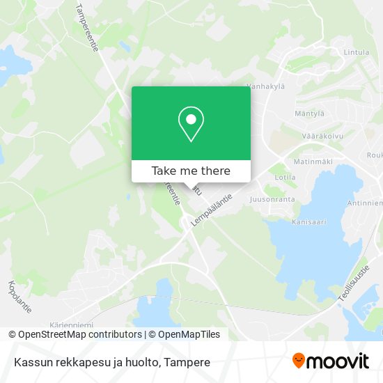 Kassun rekkapesu ja huolto map