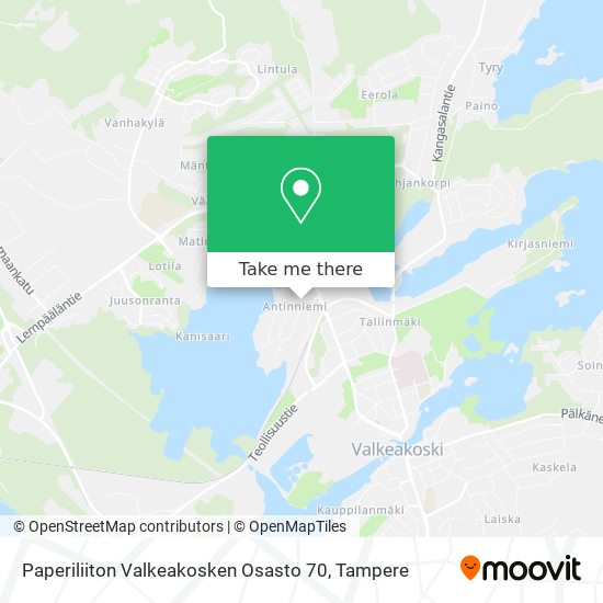 Paperiliiton Valkeakosken Osasto 70 map