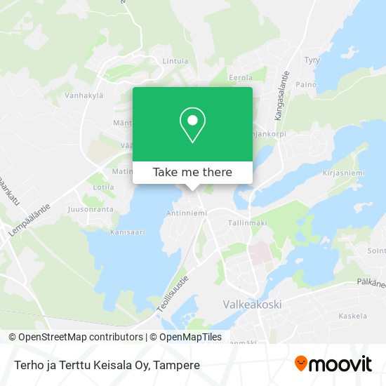 Terho ja Terttu Keisala Oy map