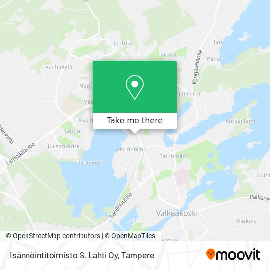 Isännöintitoimisto S. Lahti Oy map