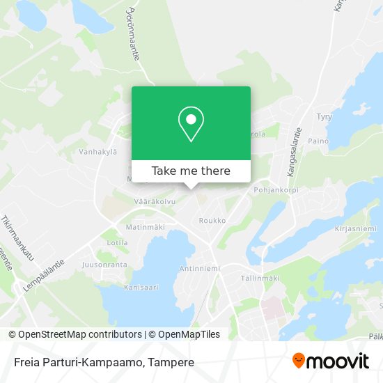 Freia Parturi-Kampaamo map