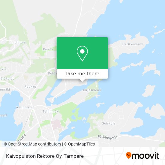 Kaivopuiston Rektore Oy map