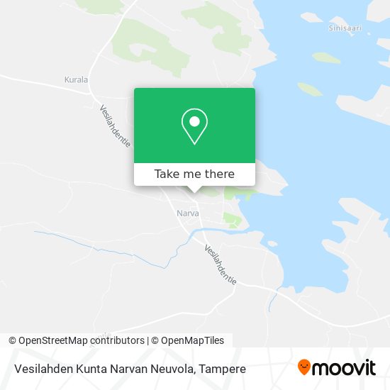 Vesilahden Kunta Narvan Neuvola map