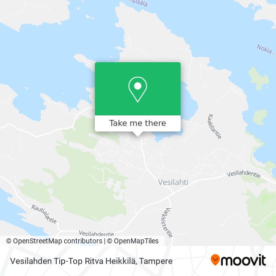 Vesilahden Tip-Top Ritva Heikkilä map