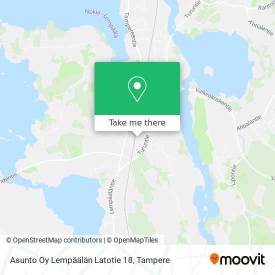 Asunto Oy Lempäälän Latotie 18 map