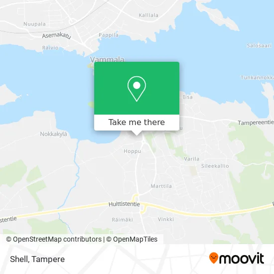 Shell map