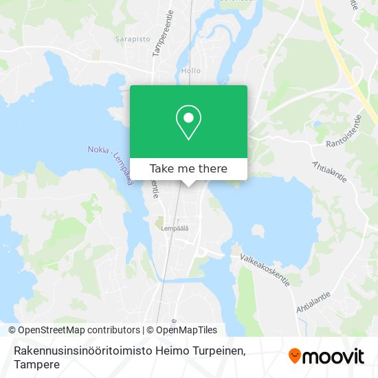 Rakennusinsinööritoimisto Heimo Turpeinen map