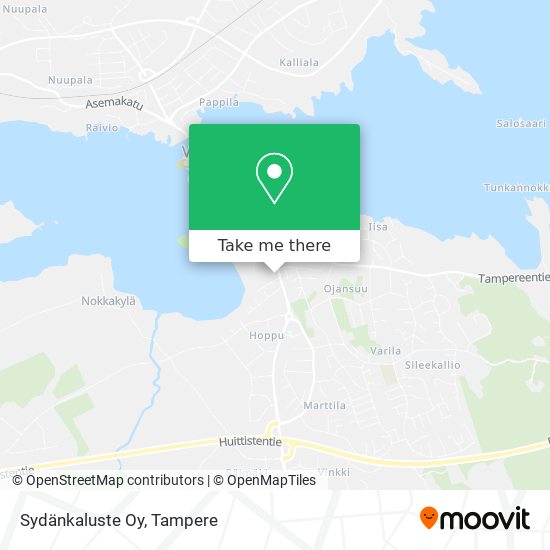 Sydänkaluste Oy map