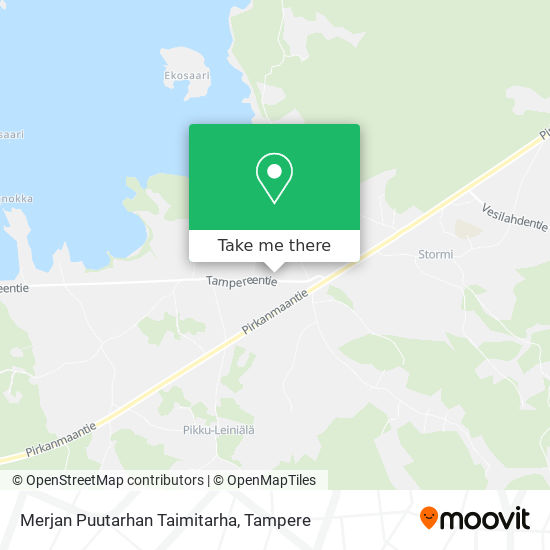 Merjan Puutarhan Taimitarha map