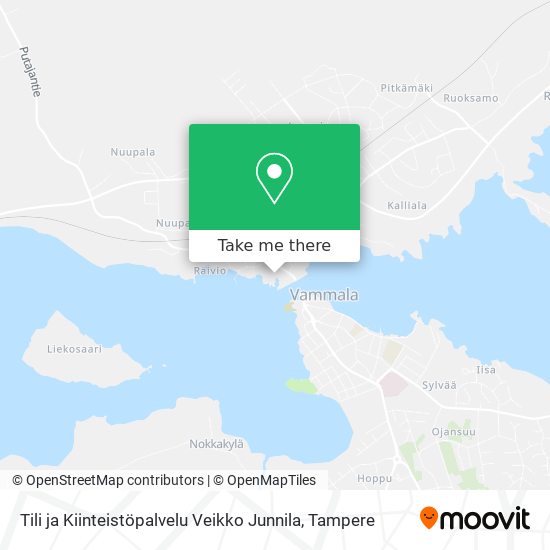 Tili ja Kiinteistöpalvelu Veikko Junnila map