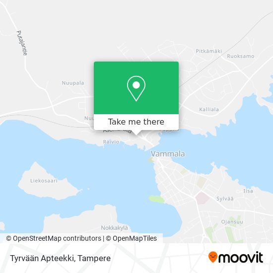 Tyrvään Apteekki map