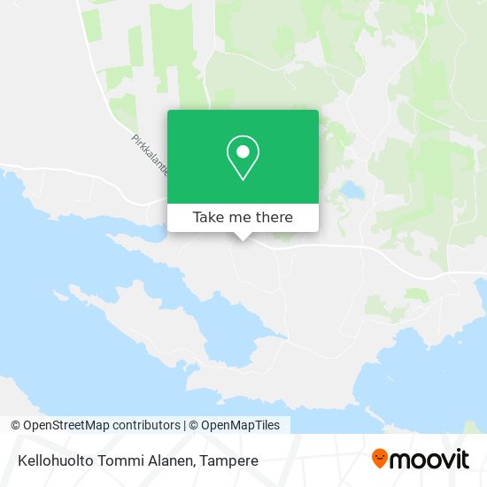 Kellohuolto Tommi Alanen map