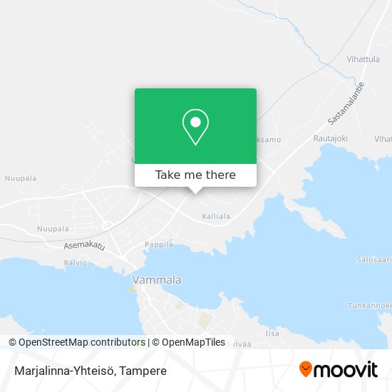 Marjalinna-Yhteisö map