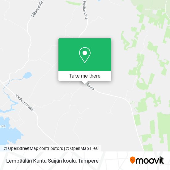 Lempäälän Kunta Säijän koulu map