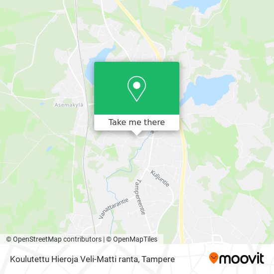 Koulutettu Hieroja Veli-Matti ranta map