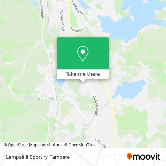 Lempäälä Sport ry map